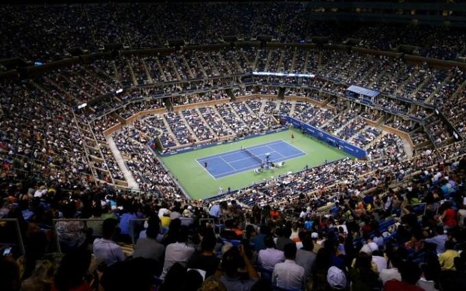 US Open Tennis Championship: Session 22 - Men's Semifinals/Men's Doubles Finals at Arthur Ashe Stadium