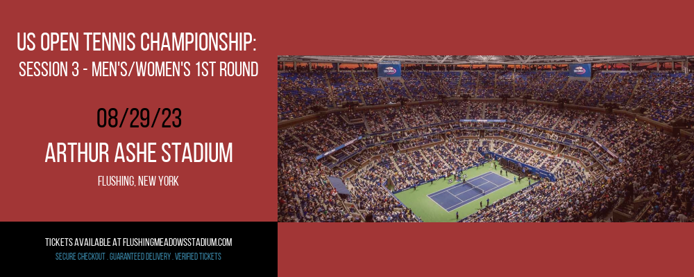 US Open Tennis Championship at Arthur Ashe Stadium